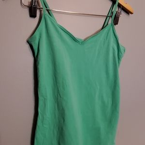 Teal Old Navy Tank Top Minimalist Summer Shirt - Size S
